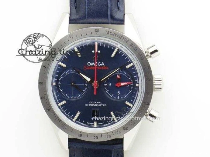 0205 Speedmaster Moonwatch in Moonshine Gold YG RMF Best Edition Green Dial on Green Leather Strap Manual Chrono EasyCare 7832